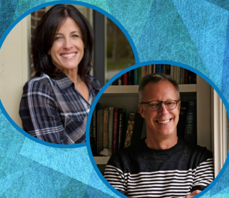 Headshots of Jill Feldman and Dr Steve Petrow