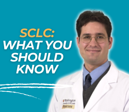 Dr. Morgensztern headshot with the title SCLC - what you should know